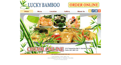 Desktop Screenshot of luckybamboocolumbia.com